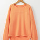 Grapefruit Long Sleeve Top - ORANGE