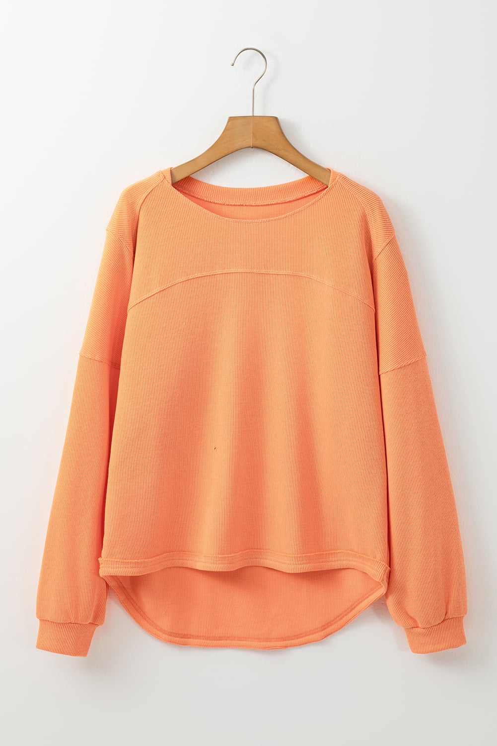 Grapefruit Long Sleeve Top - ORANGE