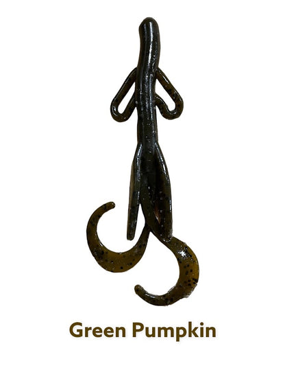 4" Bush Pig W/Craw Cane 12Pk