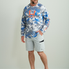 Icon Kc Printed Ls Crew - Night Owl