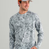 Airweight Crew Printed - Sharkskin