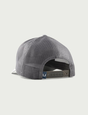 Printed Circle Patch Trucker Hat