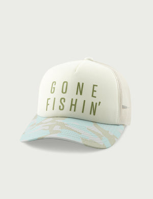 Gone Fishin' Trucker Hat