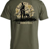 Hunter Camo Circle Tee - Pine Green