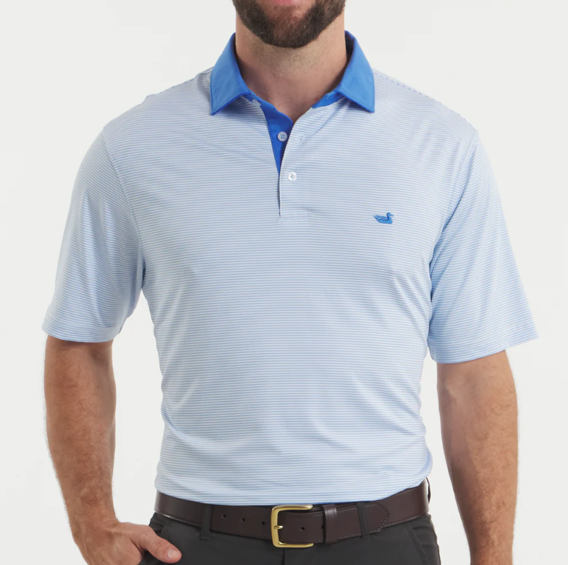 Hampton Stripe Bermuda Polo