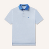 Hampton Stripe Bermuda Polo - Blue&White