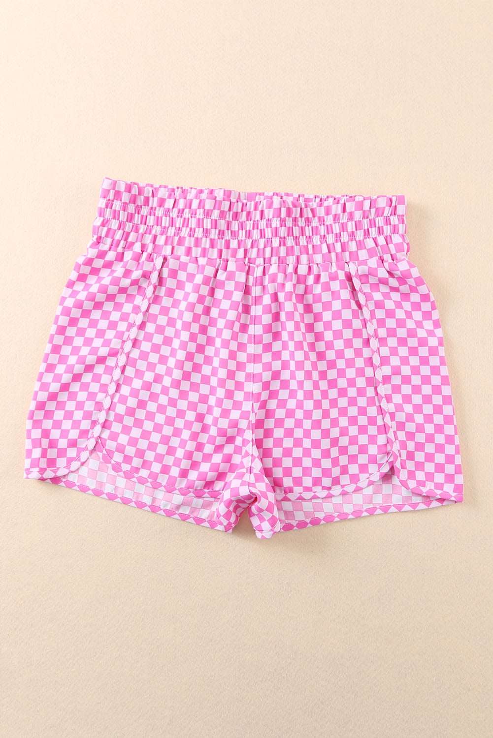 High Waisted Athletic Shorts - PINKS