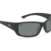 Everglades Sunglasses - Grey Polarized Lens - Satin Black Frame