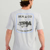 Huk and Co Tee - Harbor Mist