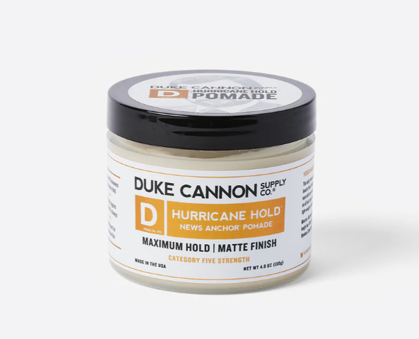 News Anchor Hurricane Hold Pomade