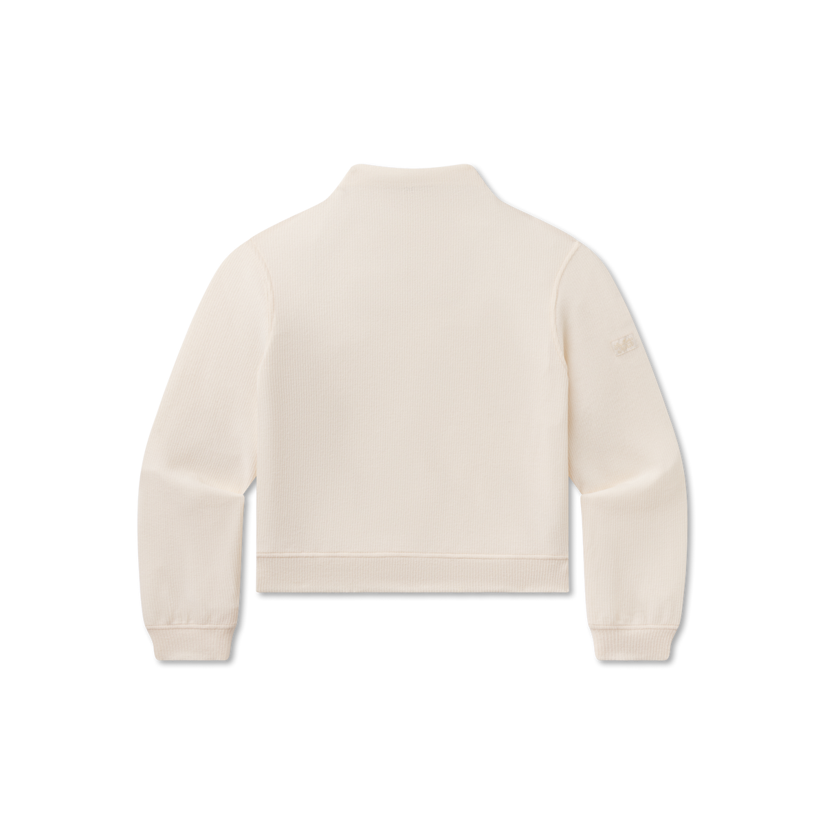 Jaime Mock Neck Lounge Top-Oatmeal