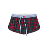 Chandler Tartan Lounge Short - Red & Green