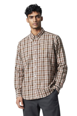 Plaid Button-down Shirt