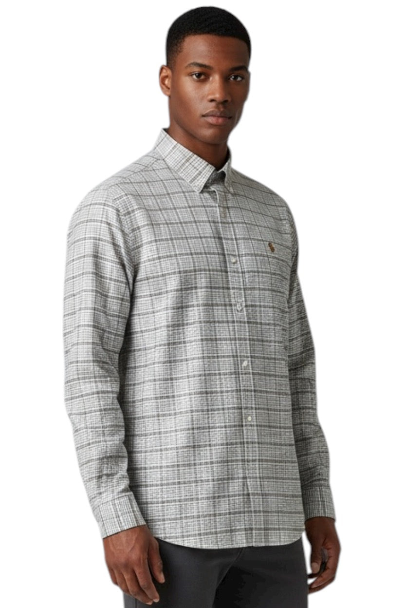 Check Button-down Shirt