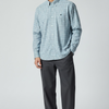 Grainger Performance Plaid Dress Shirt - Burnt Taupe & Navy