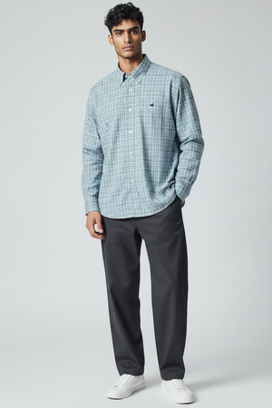 Grainger Performance Plaid Dress Shirt