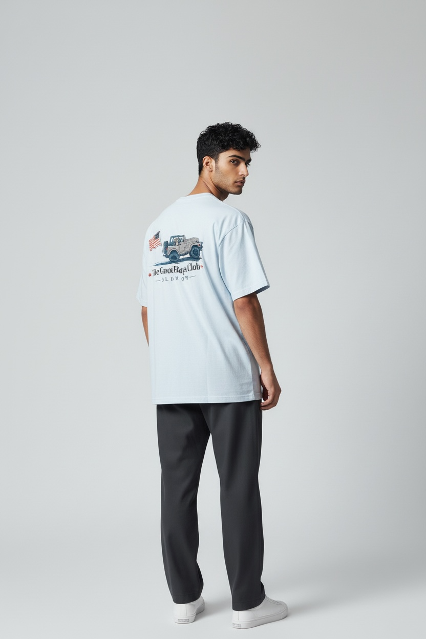 Good Boys Club Jeep USA Pocket Tee