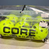 Core Indoor Pickleballs 3Pk - Neon Yellow