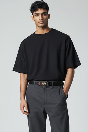 Univ of Georgia Buckle/Black