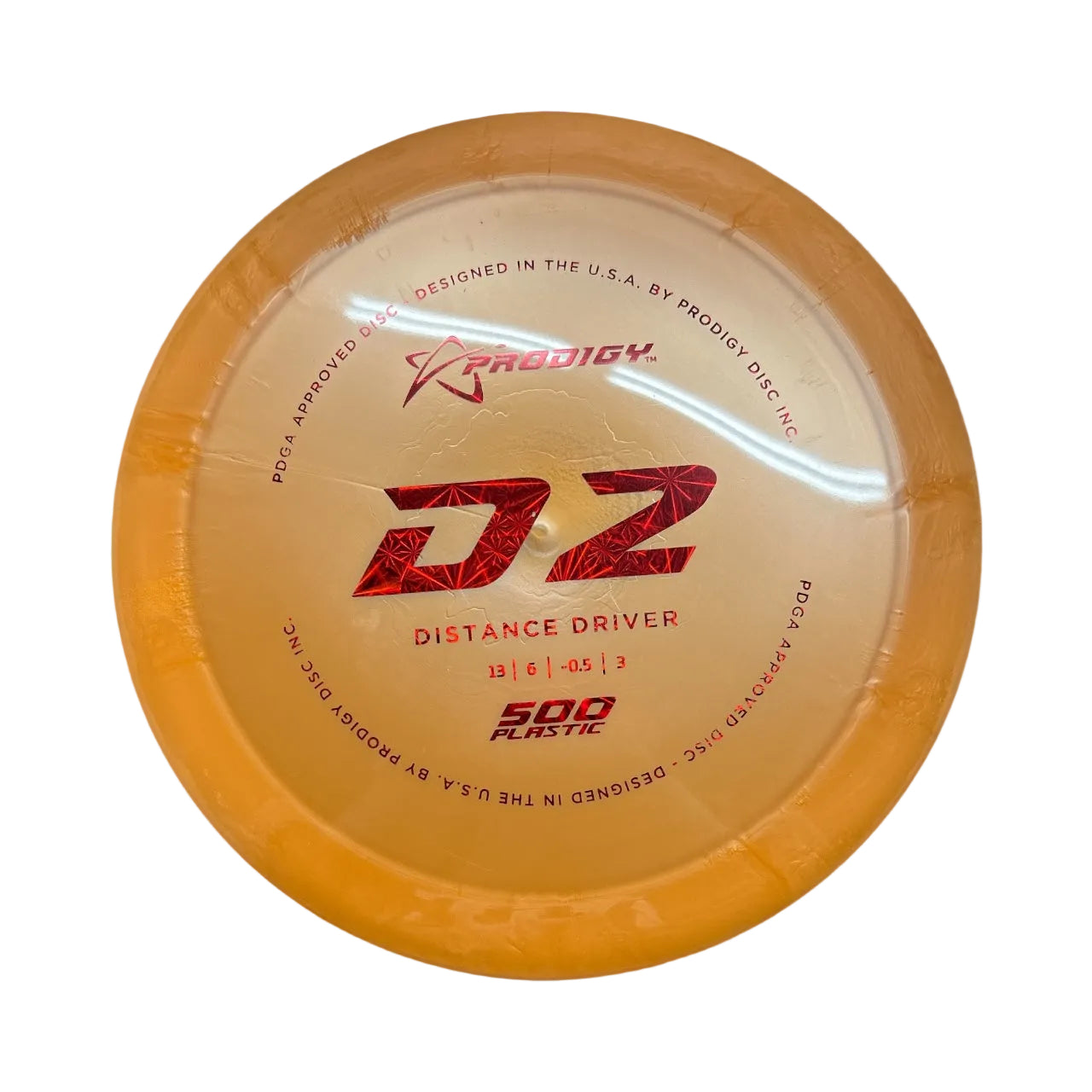 Prodigy D2 500 Plastic Distance Driver - Prodigy Disc