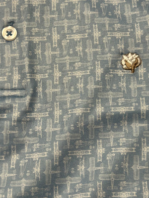 Cotton Brothers Airplane Polo