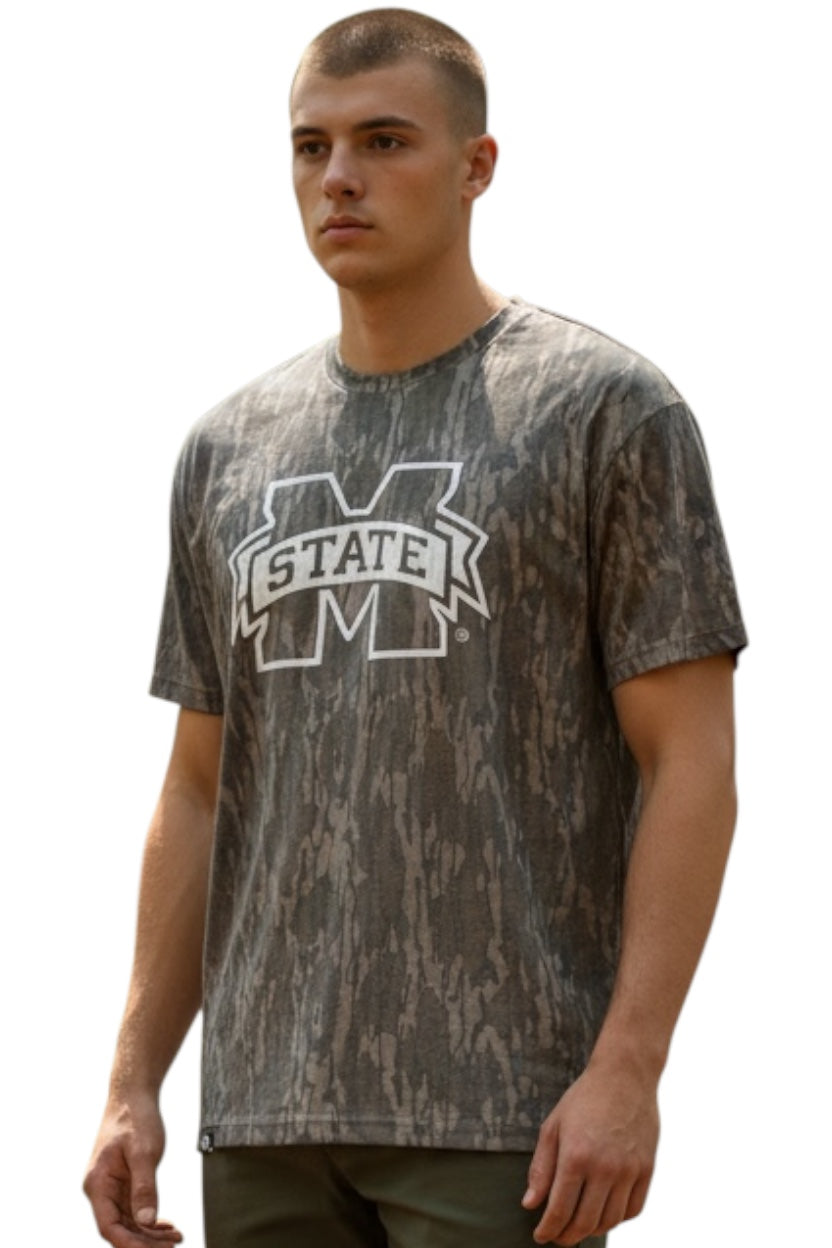 MS State Mossy Oak Tee