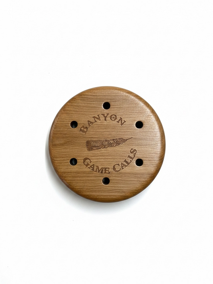 Turkey Round Slate Calls w/Hickory Strikers