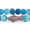 Voyage Shark Bracelet - Aqua Blue