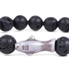 Voyage Shark Bracelet - Lava Stone