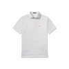 Ole Tuesday Flyline Perf Polo - White / Mountain