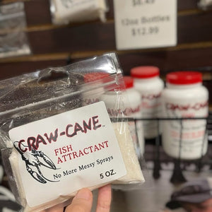 Craw-Cane Fish Attractant
