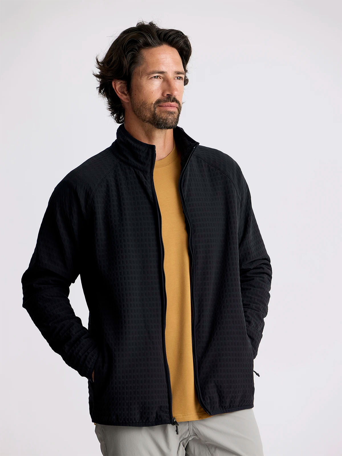 M- Gridback Fleece Jacket