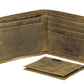 Vintage Tan Leather Bifold Wallet