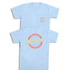 Circle Logo Pocket Tee - Hydrangea