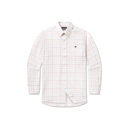 Lockhart Windowpane Performance Dress Shirt