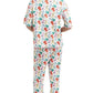 Multicolored Bows Pajama Pants Set