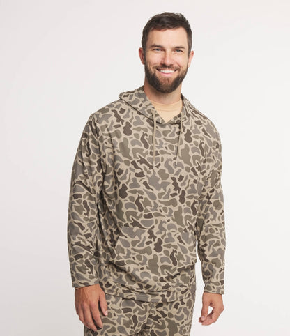 Baldwyn Active Hoodie-Dark Brown