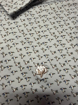 Cotton Brothers Duck Print Oyster Polo