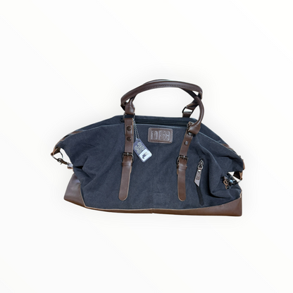 Waxed Canvas Bag-Black Powder