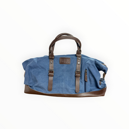Waxed Canvas Bag-Antique Denim