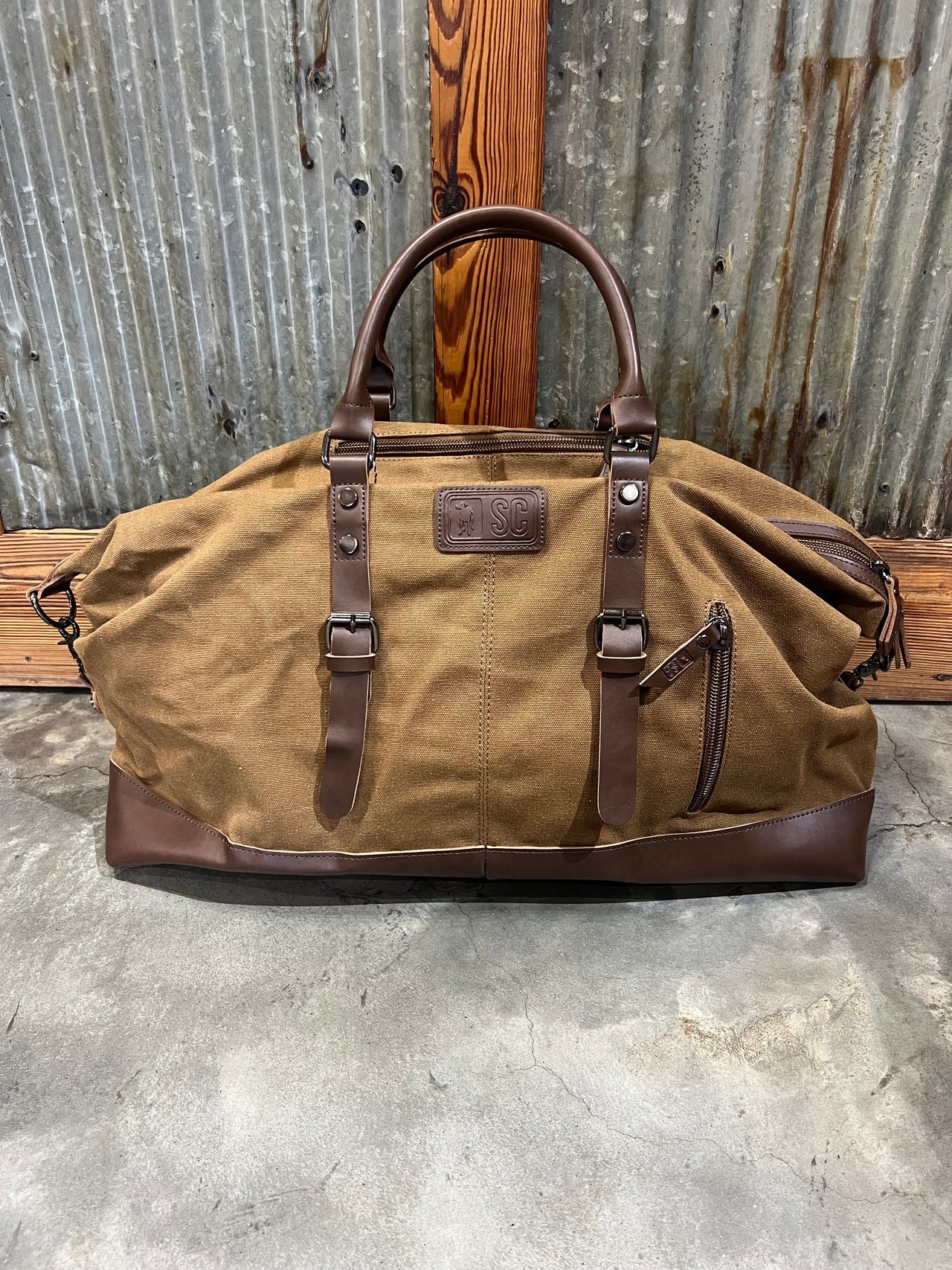 Waxed Canvas Bag
