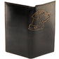 Burnished Leather Secretary Wallet