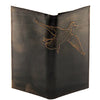 Burnished Leather Secretary Wallet - Mallard