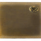 Vintage Tan Leather Bifold Wallet