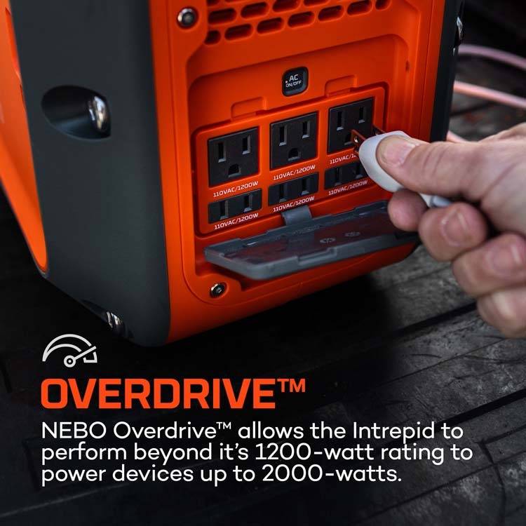 Nebo Intrepid 1000 Power Station - Portable and Versatile Power Source