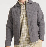 Iverness Quilted Jacket - MID GRAY