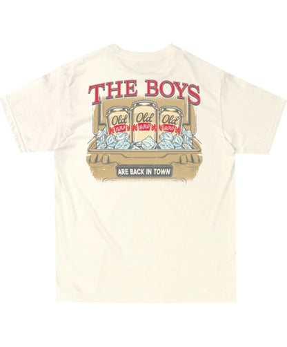 Back in Town Pocket Tee