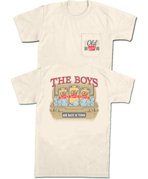 Back in Town Pocket Tee