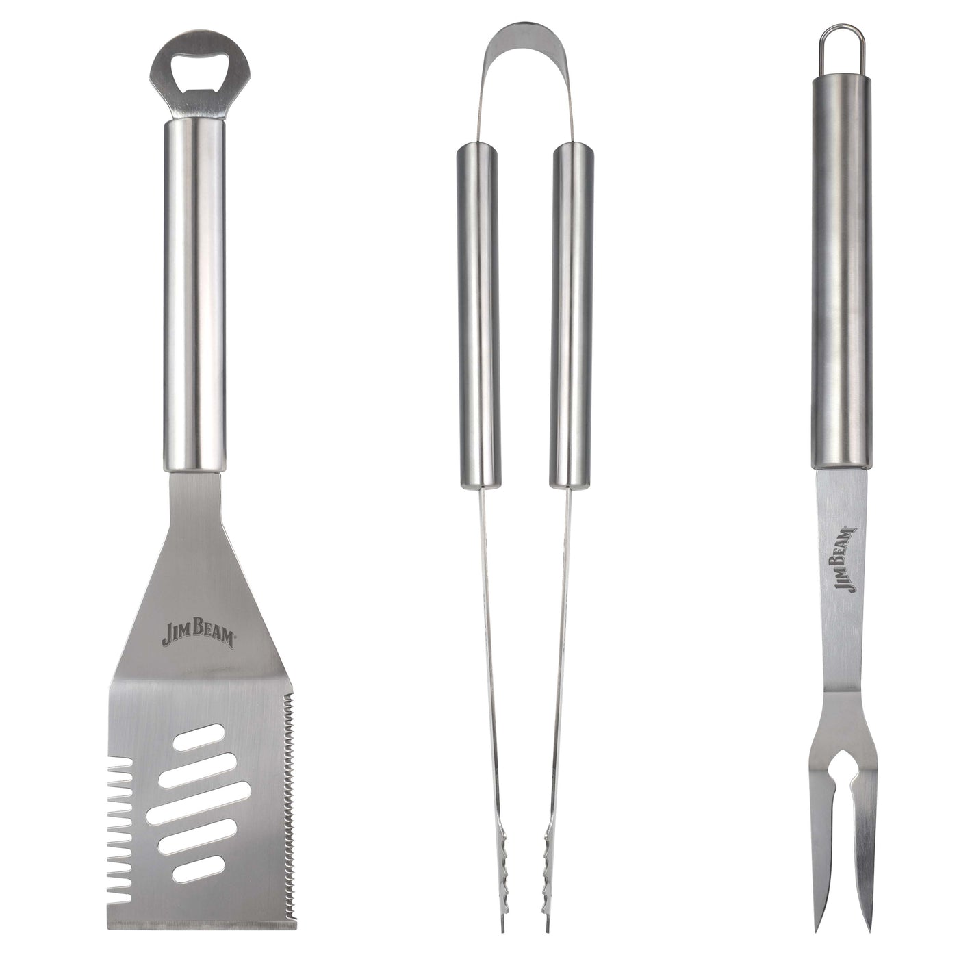 Jim Beam 3 Piece Bbq Tool Set