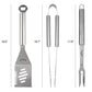 Jim Beam 3 Piece Bbq Tool Set